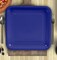 24 Count Purple Square Paper Dinner Plates 9" Disposable Party Plates